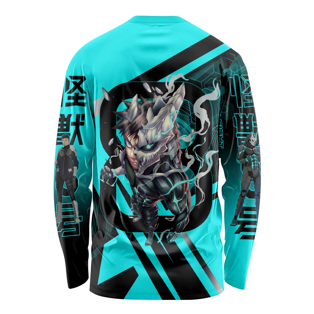 Hibino Kafka Long Sleeve Shirt Futuristic Tech Anime Style