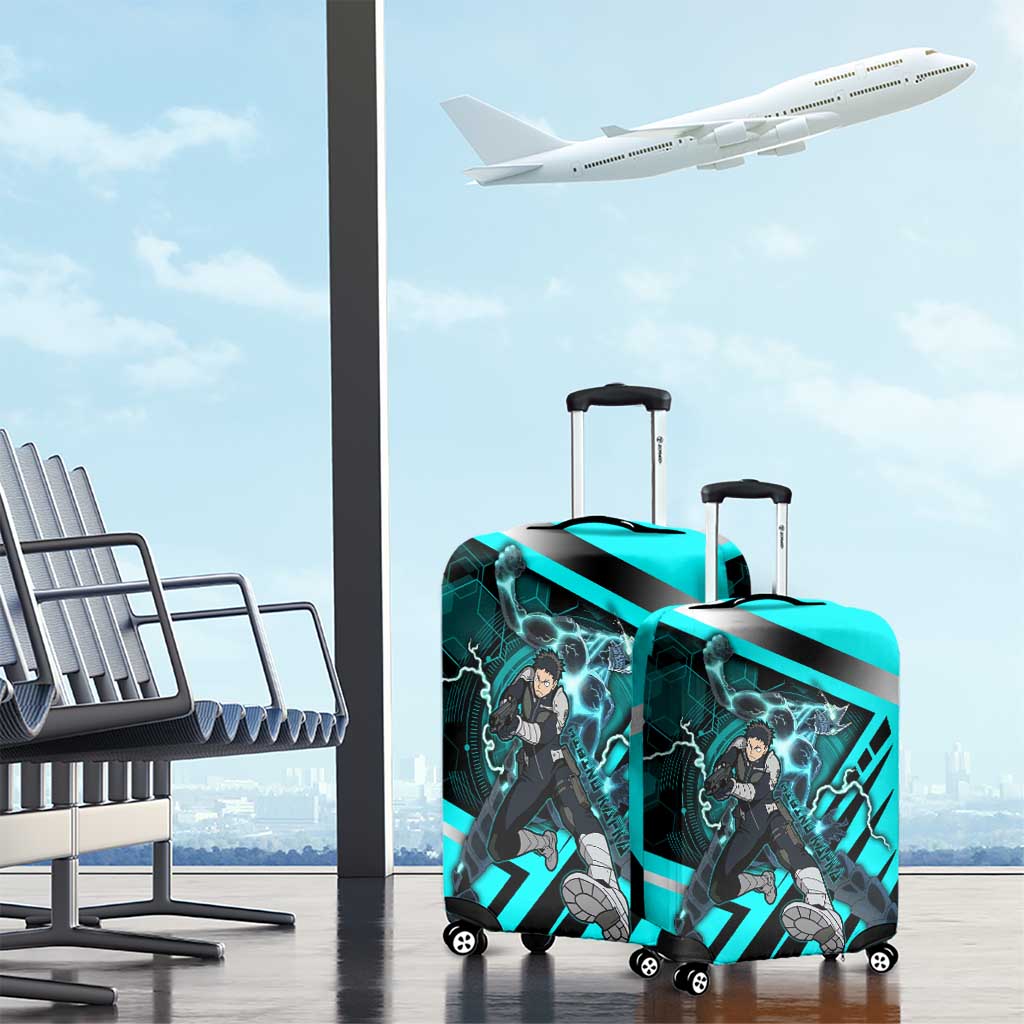 Hibino Kafka Luggage Cover Futuristic Tech Anime Style