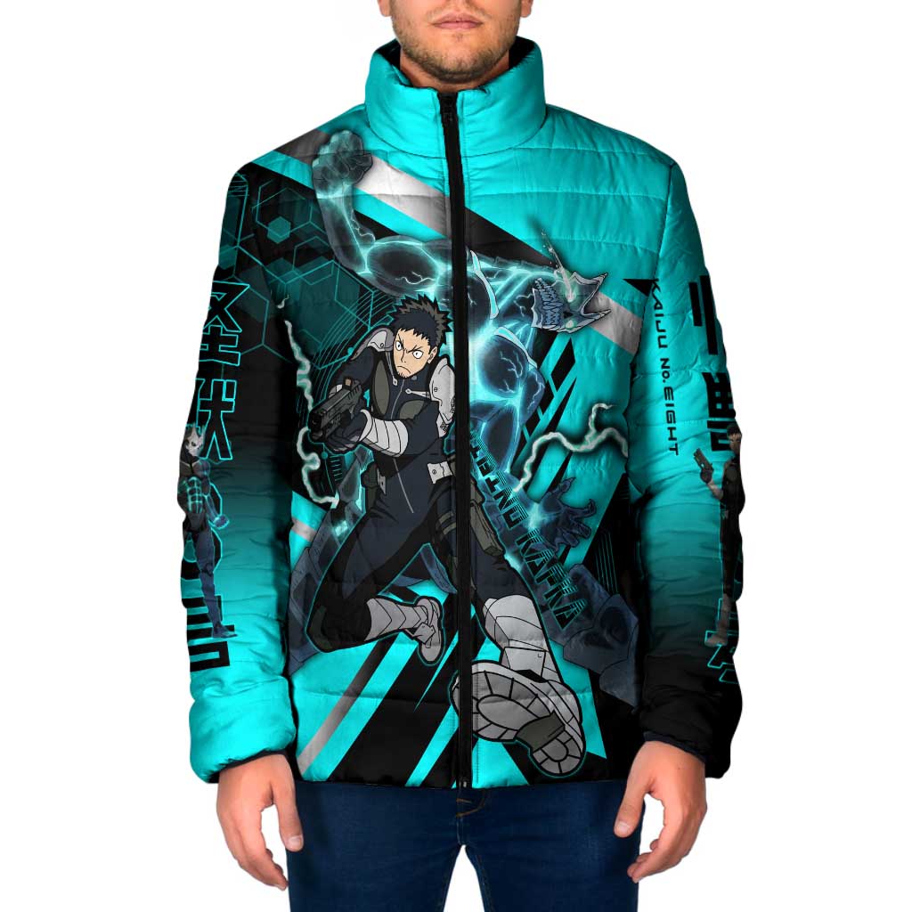 Hibino Kafka Padded Jacket Futuristic Tech Anime Style