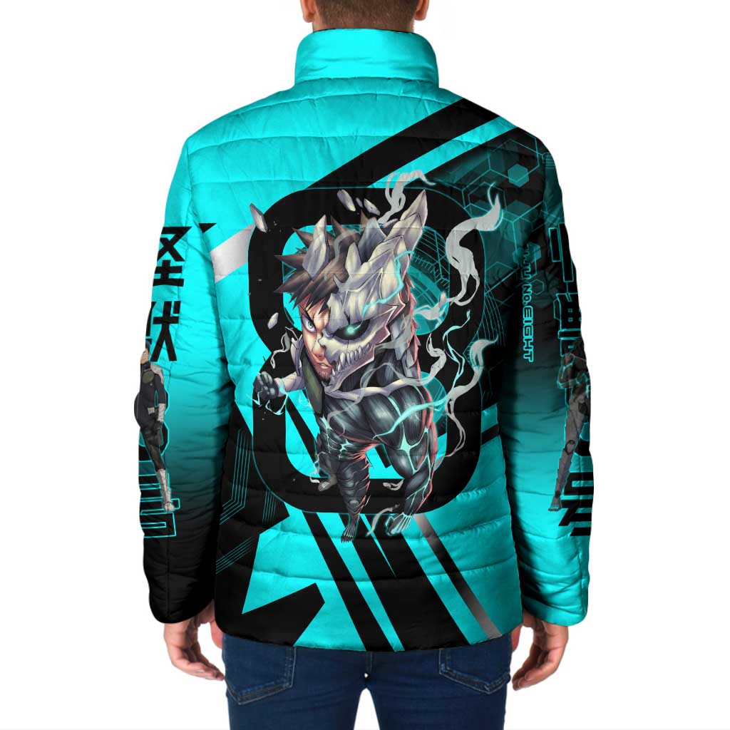 Hibino Kafka Padded Jacket Futuristic Tech Anime Style