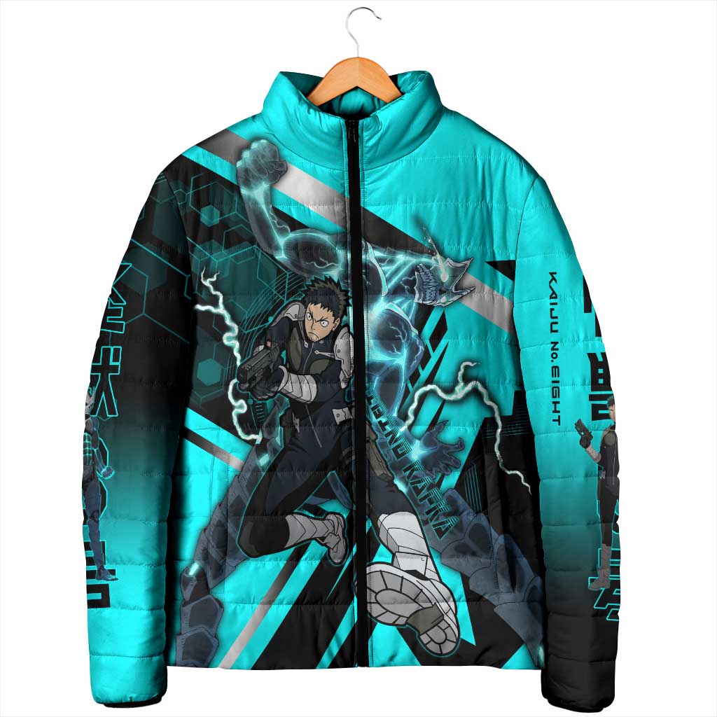 Hibino Kafka Padded Jacket Futuristic Tech Anime Style
