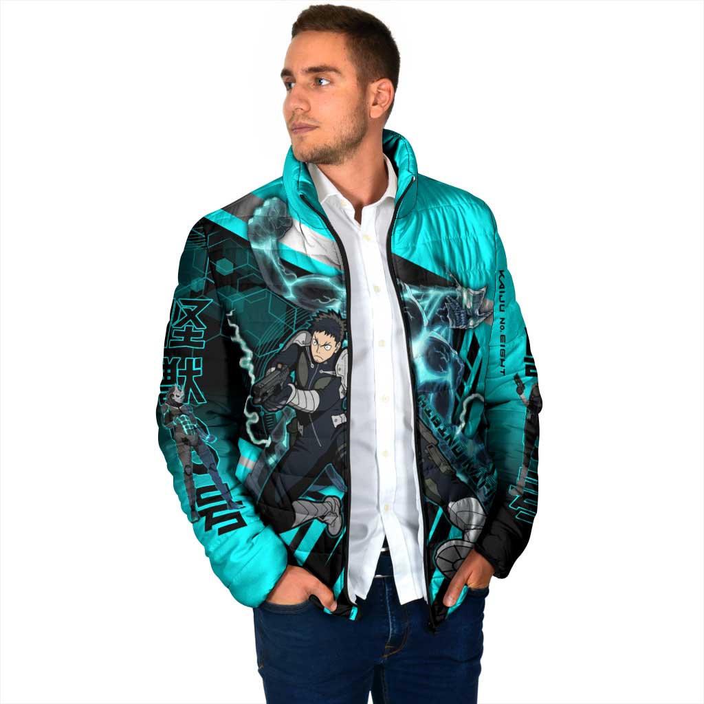 Hibino Kafka Padded Jacket Futuristic Tech Anime Style