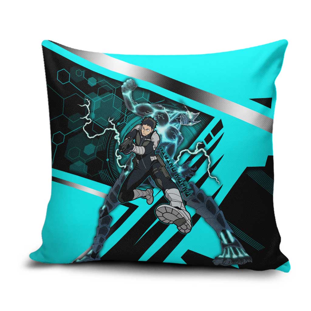 Hibino Kafka Pillow Cover Futuristic Tech Anime Style
