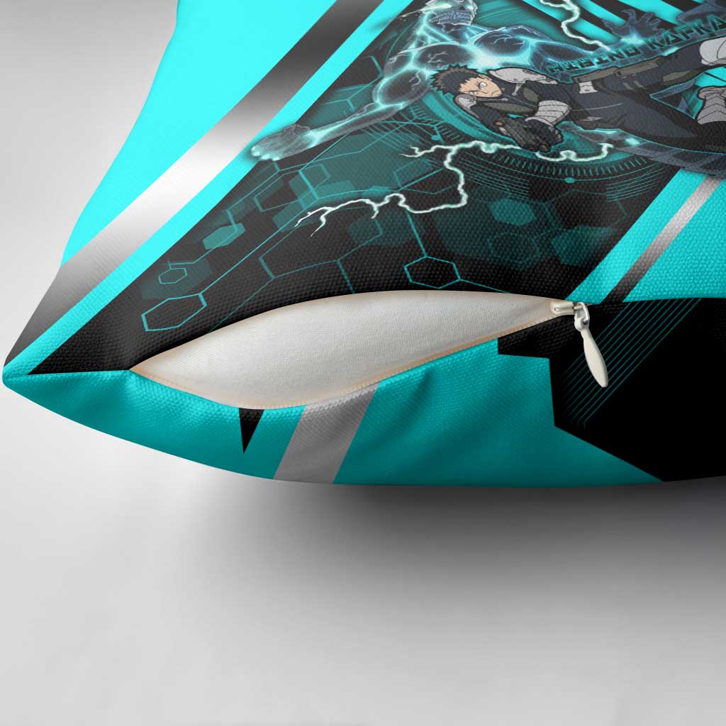 Hibino Kafka Pillow Cover Futuristic Tech Anime Style