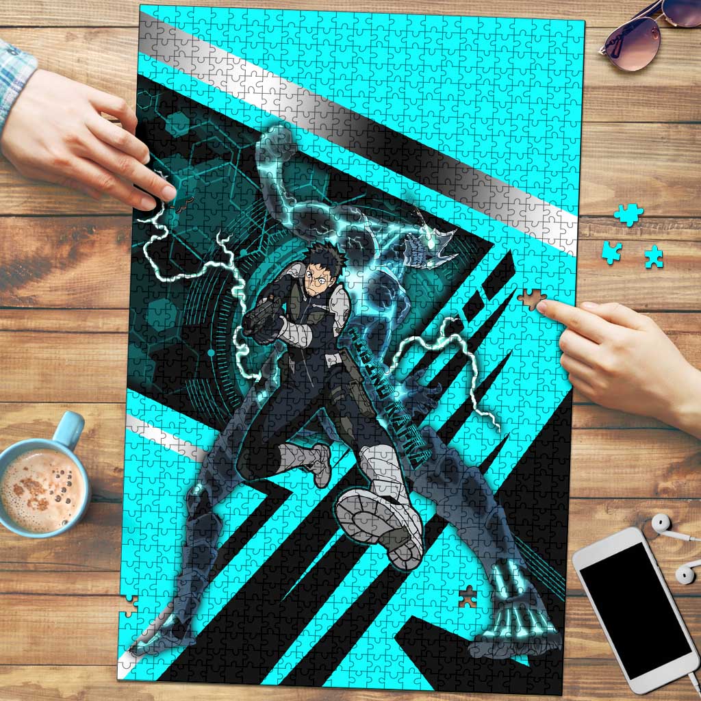 Hibino Kafka Puzzle Futuristic Tech Anime Style