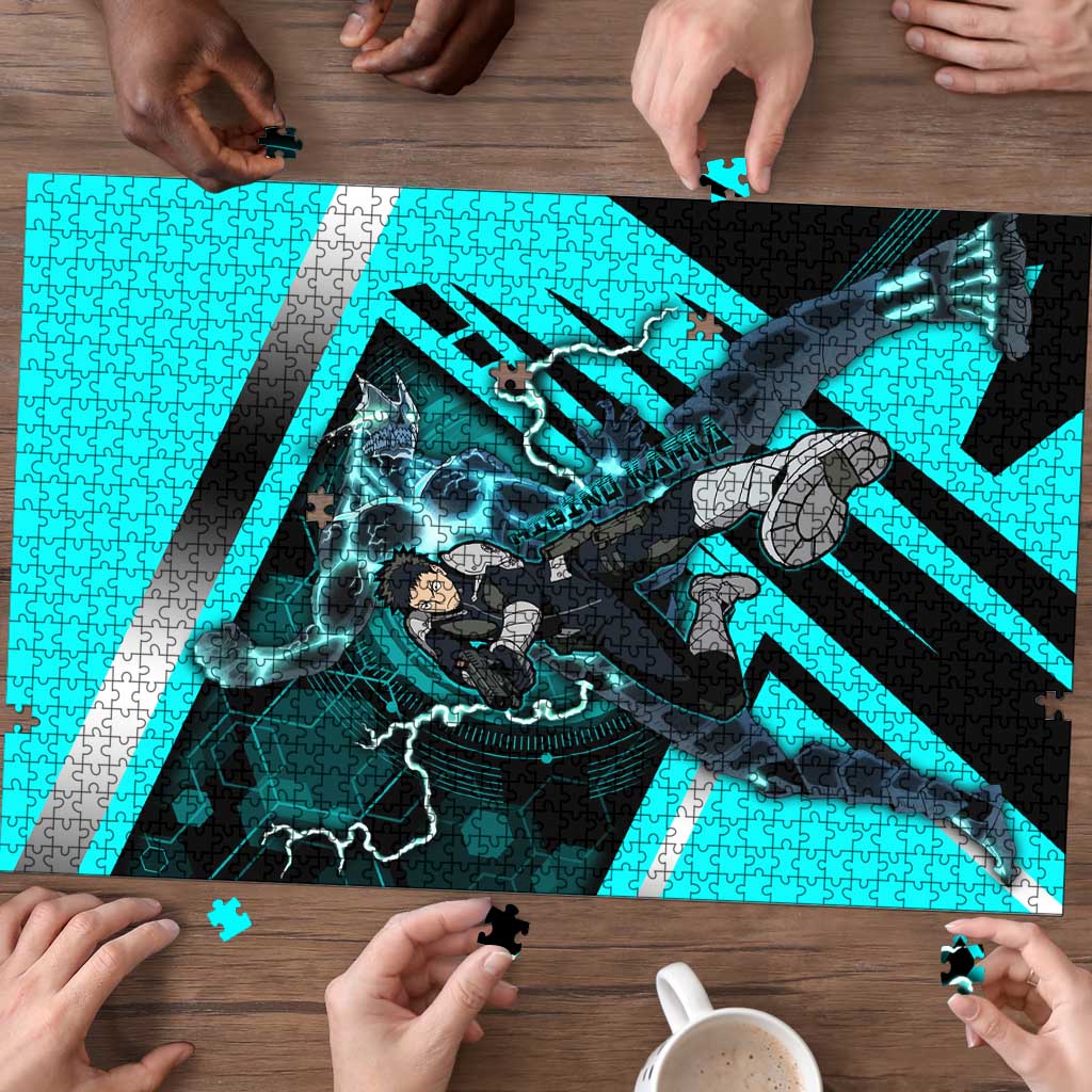 Hibino Kafka Puzzle Futuristic Tech Anime Style