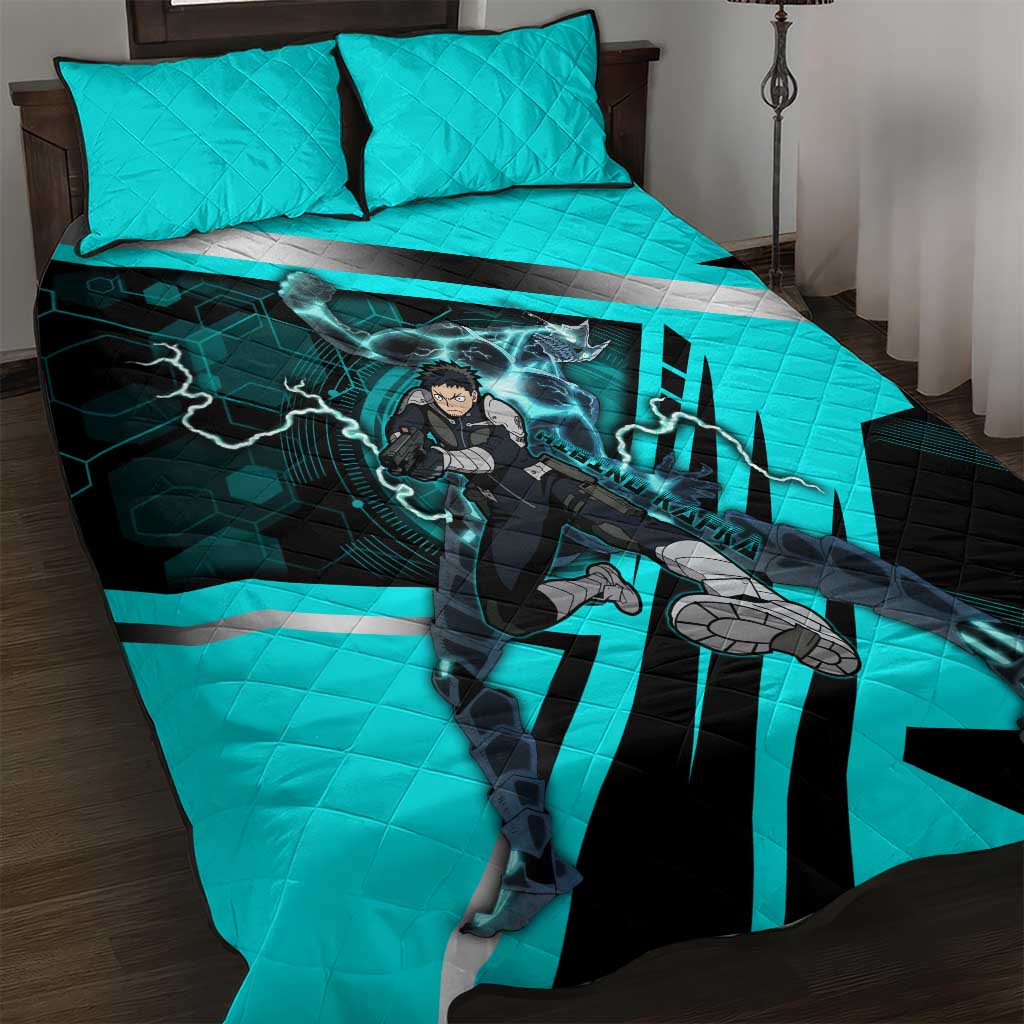 Hibino Kafka Quilt Bed Set Futuristic Tech Anime Style