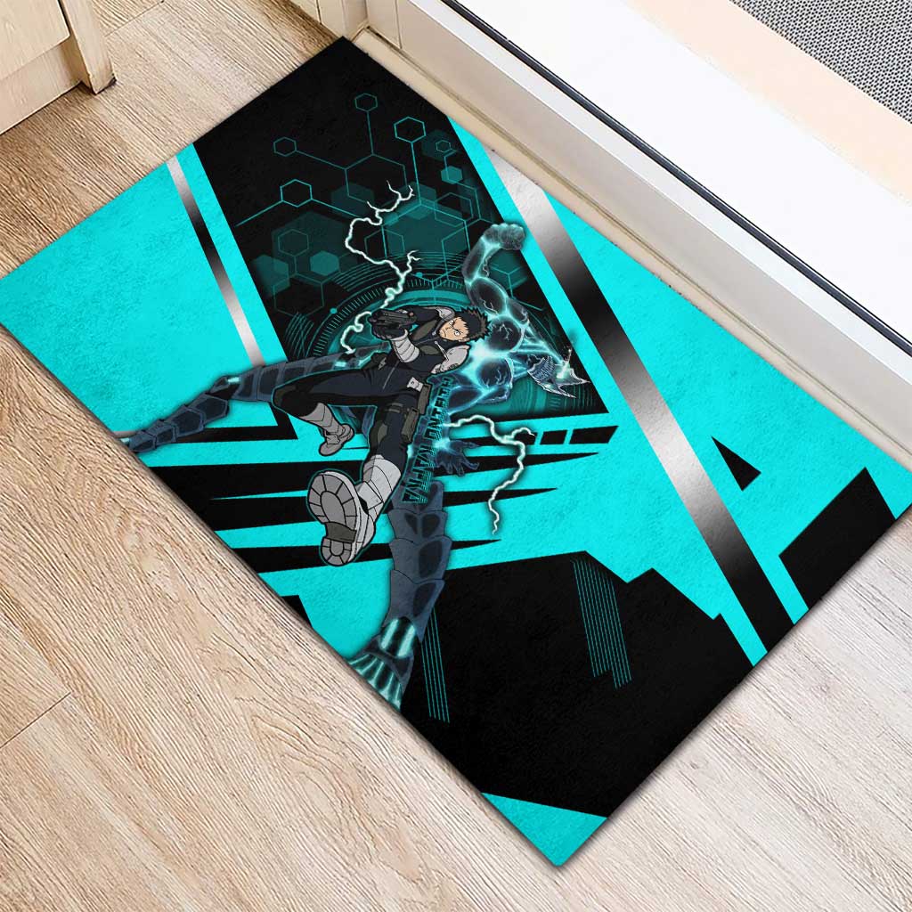 Hibino Kafka Rubber Doormat Futuristic Tech Anime Style