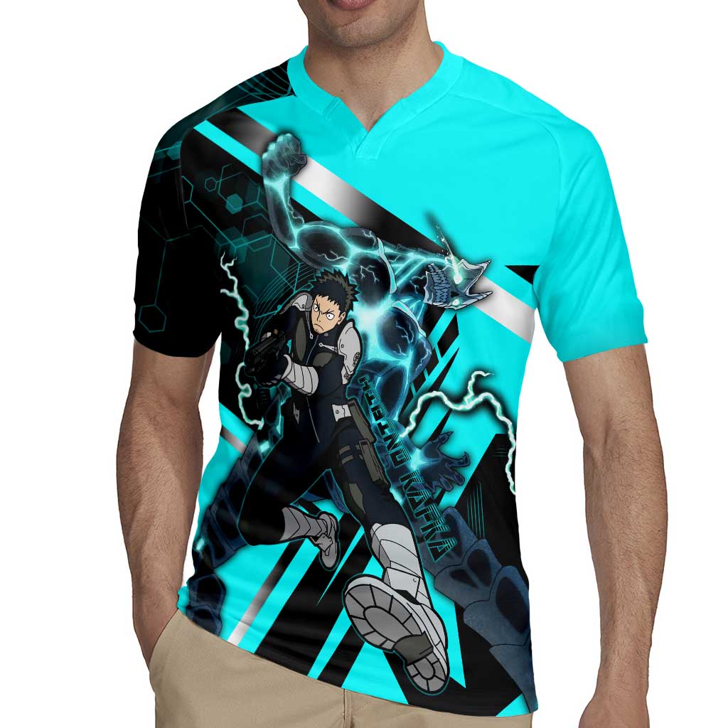 Hibino Kafka Rugby Jersey Futuristic Tech Anime Style