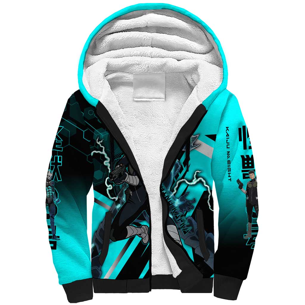 Hibino Kafka Sherpa Hoodie Futuristic Tech Anime Style