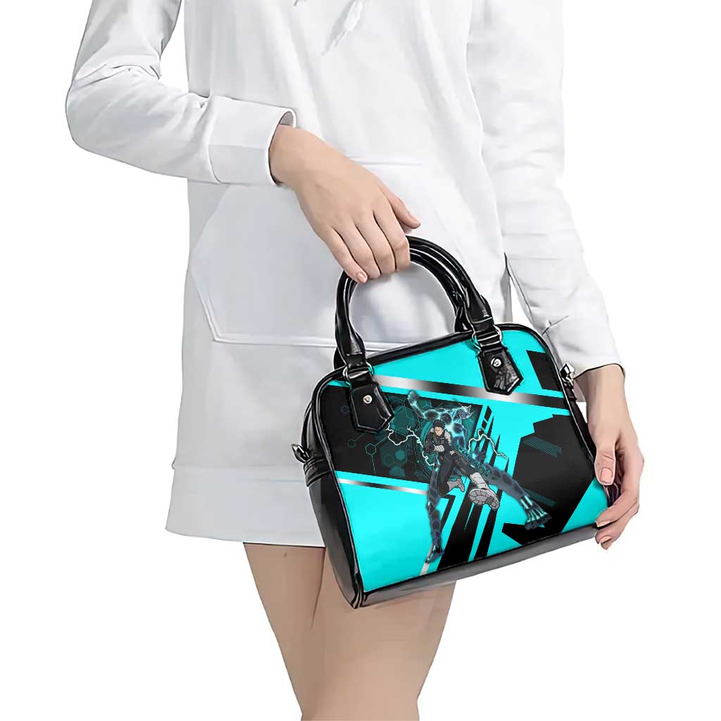 Hibino Kafka Shoulder Handbag Futuristic Tech Anime Style
