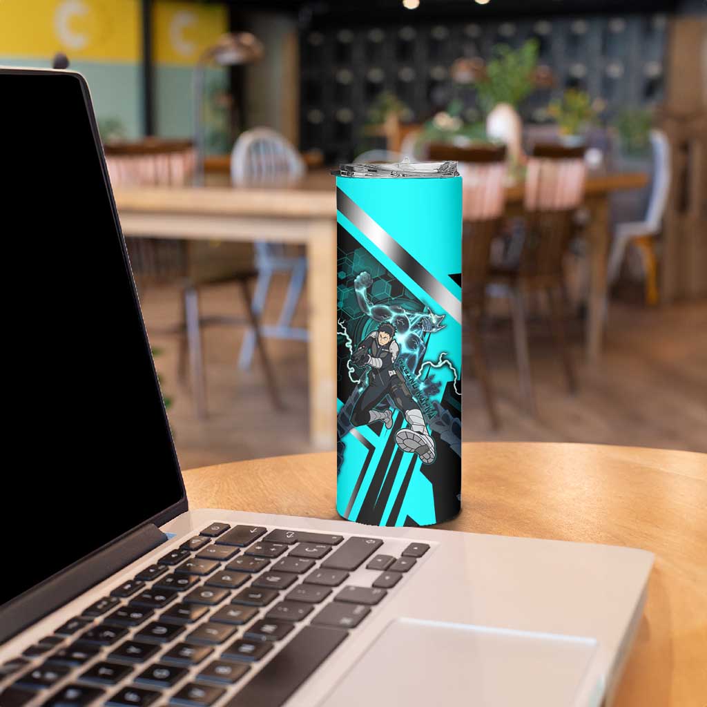 Hibino Kafka Skinny Tumbler Futuristic Tech Anime Style