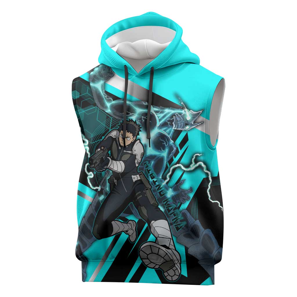 Hibino Kafka Sleeveless Hoodie Futuristic Tech Anime Style