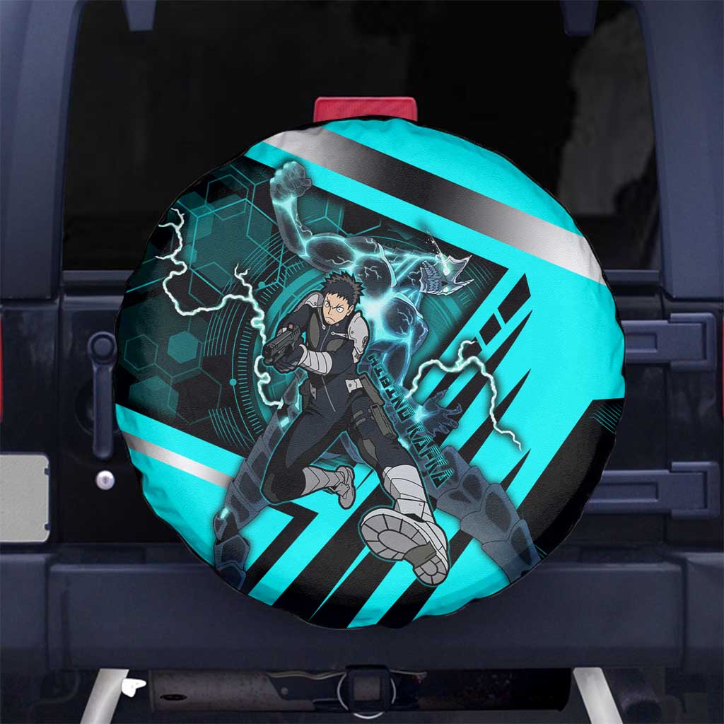 Hibino Kafka Spare Tire Cover Futuristic Tech Anime Style