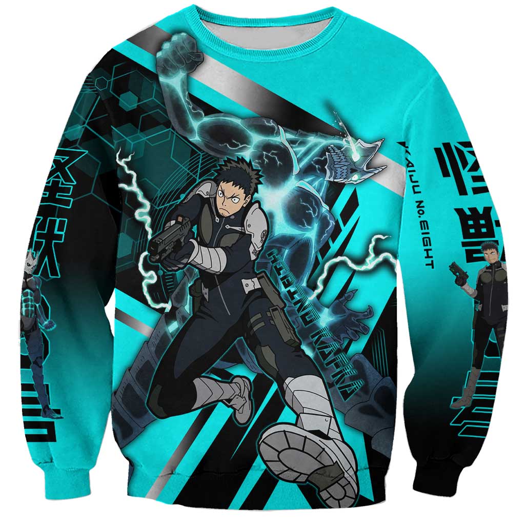 Hibino Kafka Sweatshirt Futuristic Tech Anime Style
