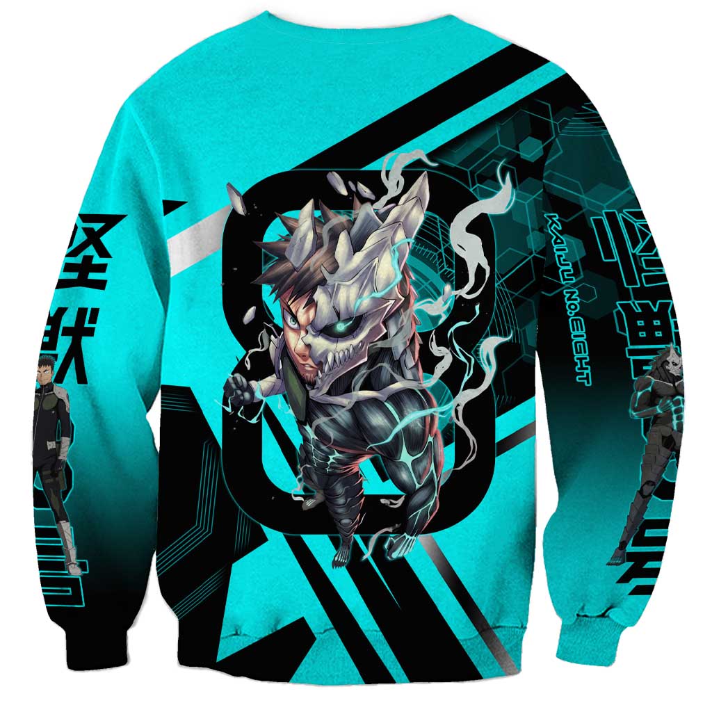 Hibino Kafka Sweatshirt Futuristic Tech Anime Style