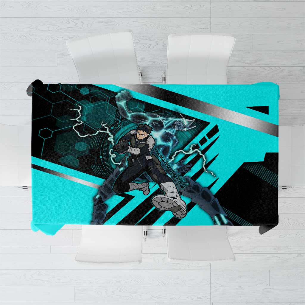 Hibino Kafka Tablecloth Futuristic Tech Anime Style