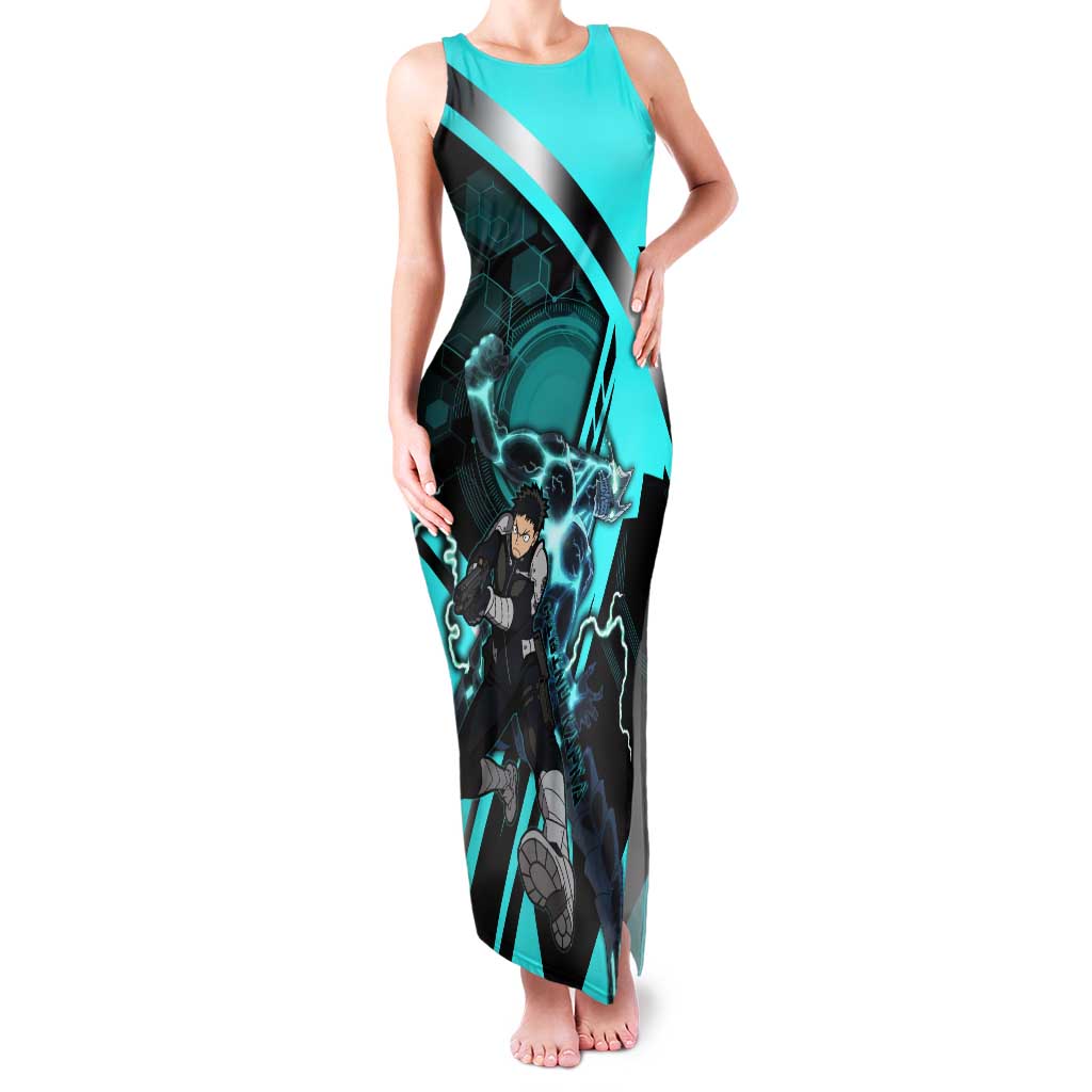 Hibino Kafka Tank Maxi Dress Futuristic Tech Anime Style