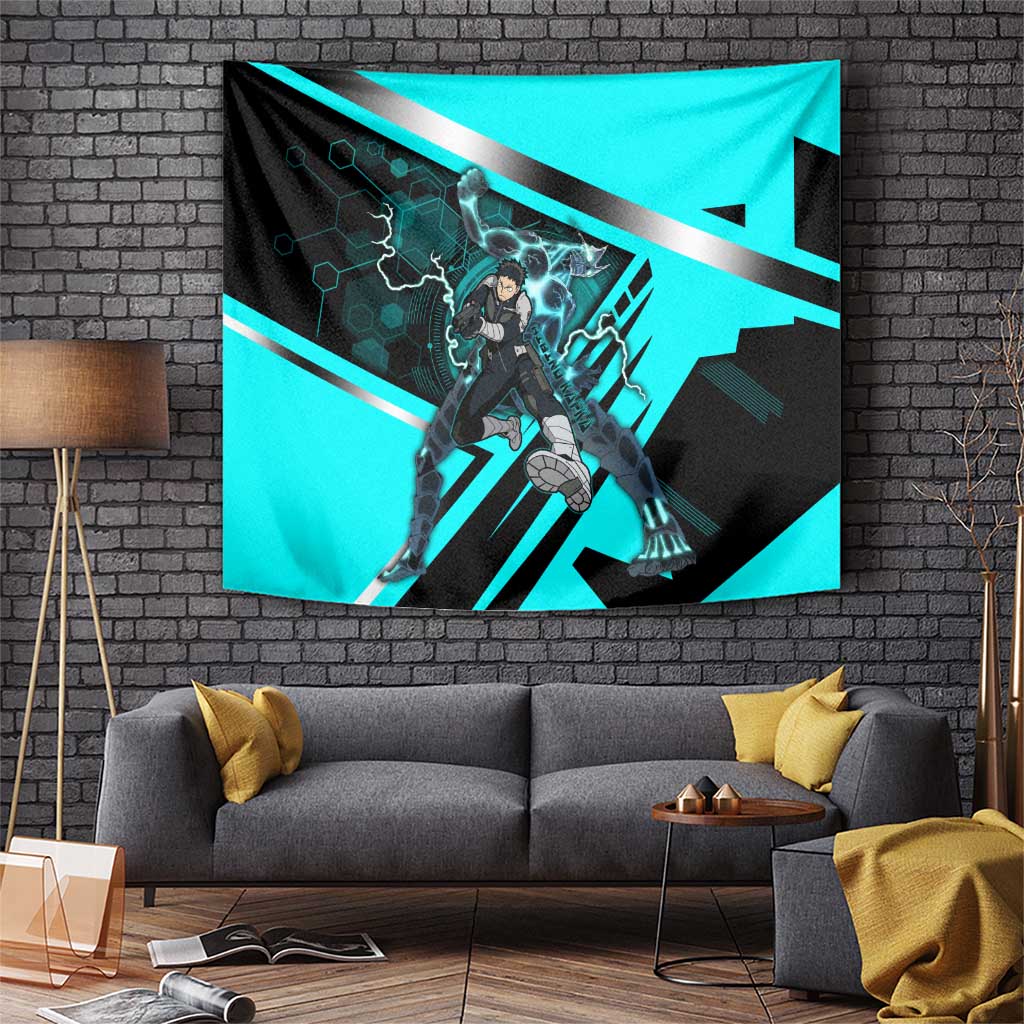 Hibino Kafka Tapestry Futuristic Tech Anime Style