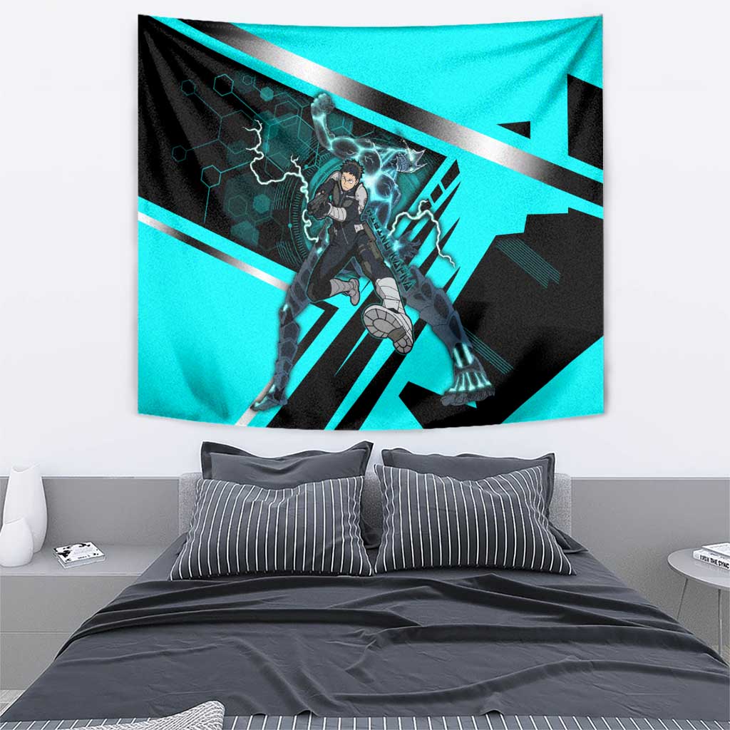Hibino Kafka Tapestry Futuristic Tech Anime Style