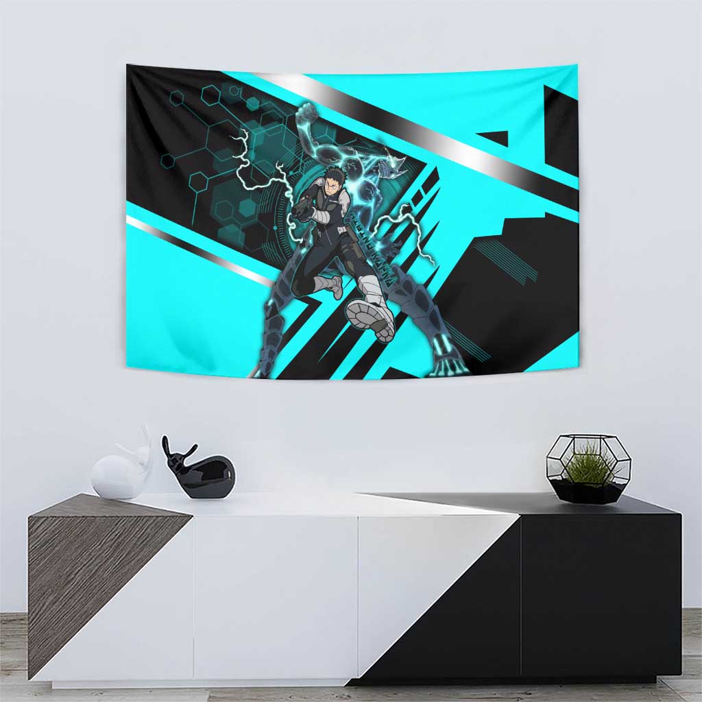 Hibino Kafka Tapestry Futuristic Tech Anime Style