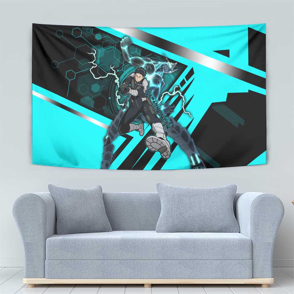 Hibino Kafka Tapestry Futuristic Tech Anime Style
