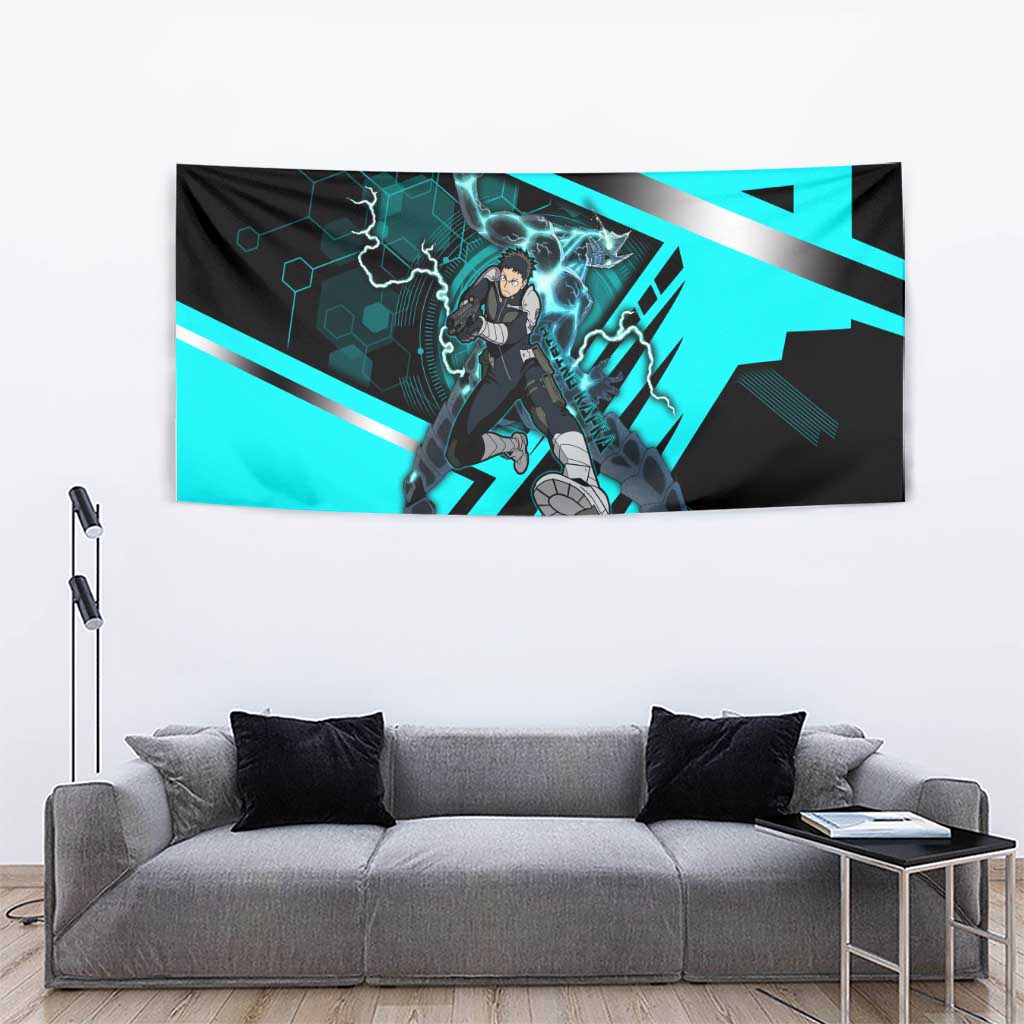 Hibino Kafka Tapestry Futuristic Tech Anime Style