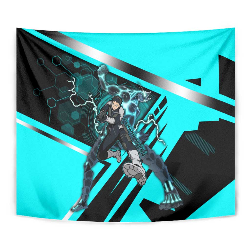 Hibino Kafka Tapestry Futuristic Tech Anime Style