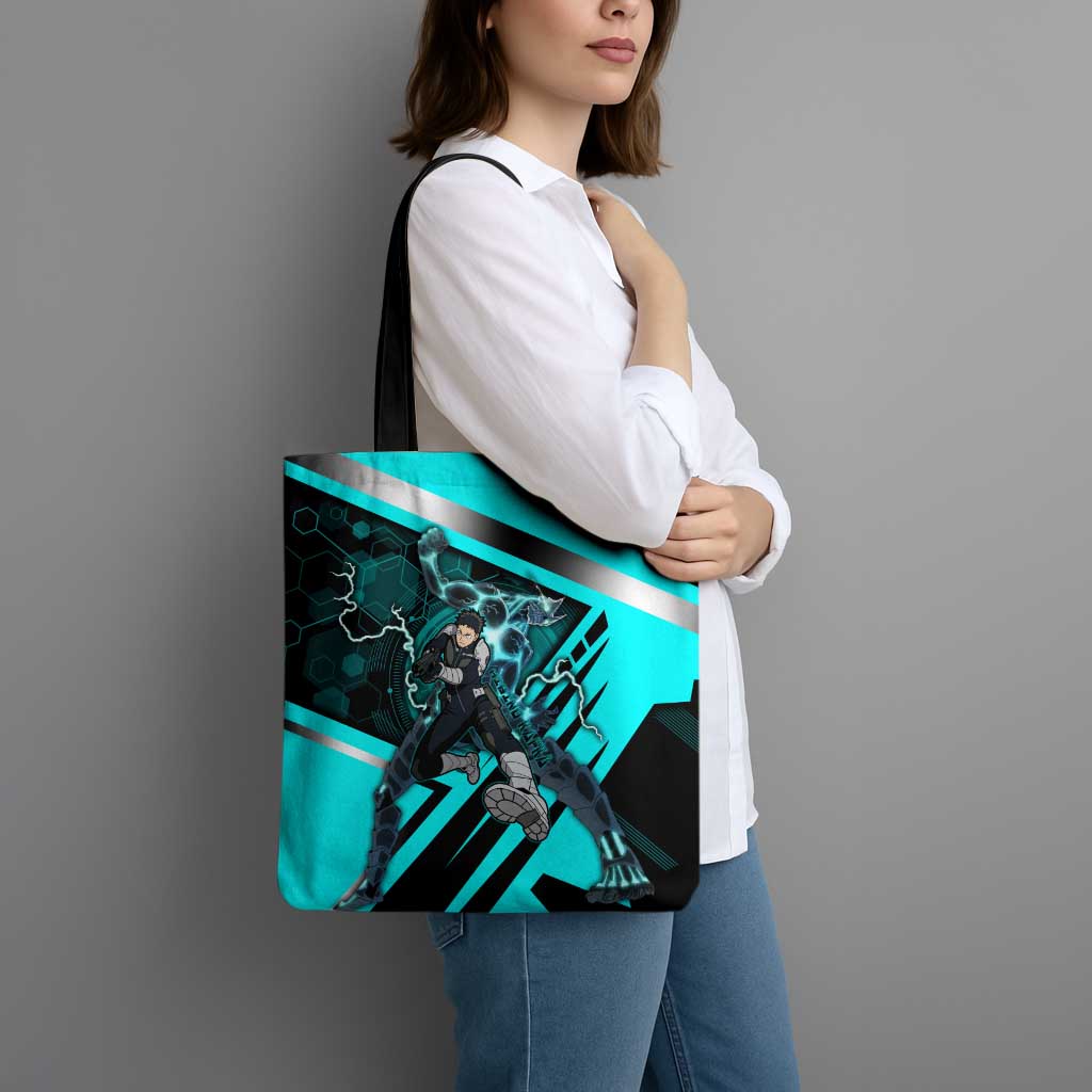 Hibino Kafka Tote Bag Futuristic Tech Anime Style