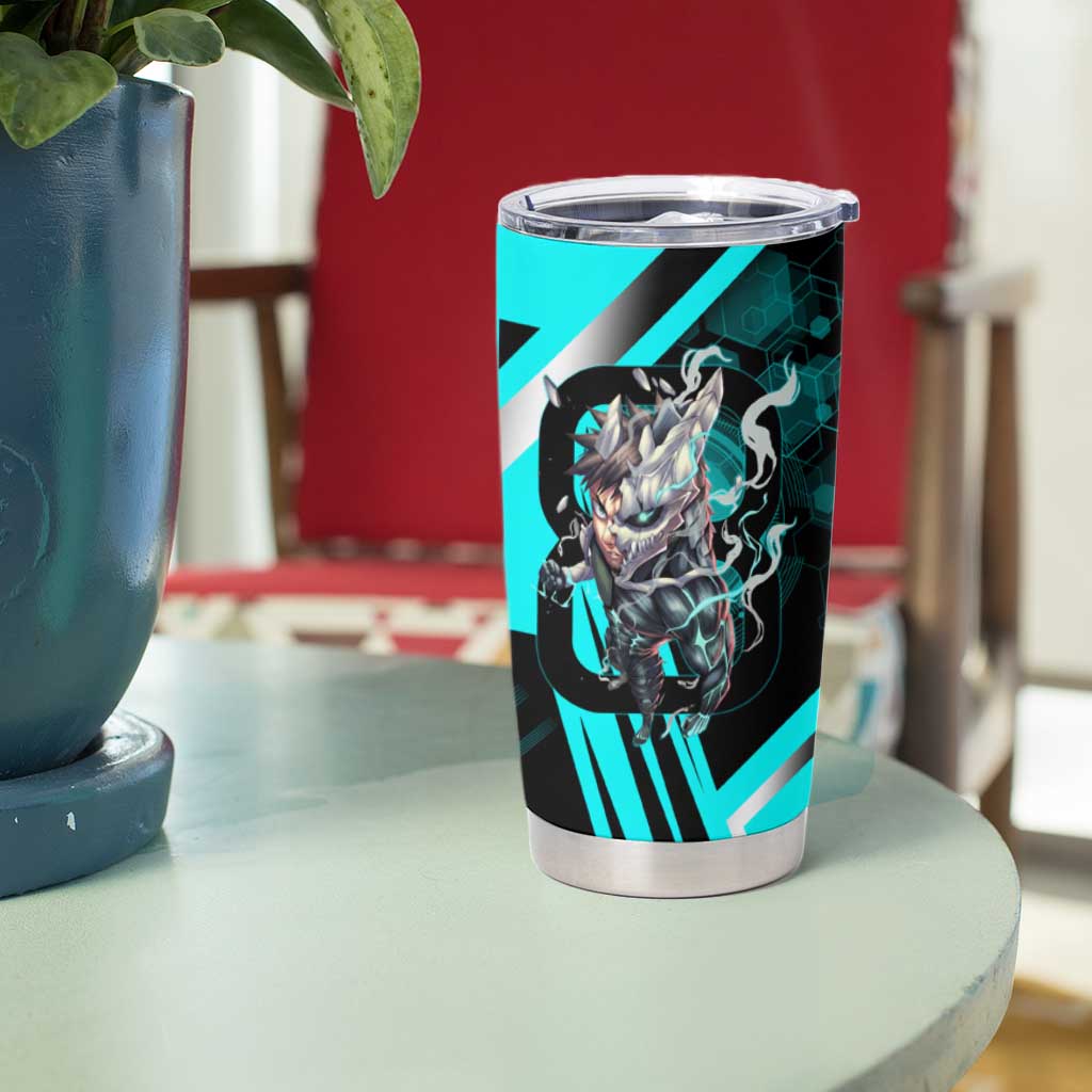 Hibino Kafka Tumbler Cup Futuristic Tech Anime Style