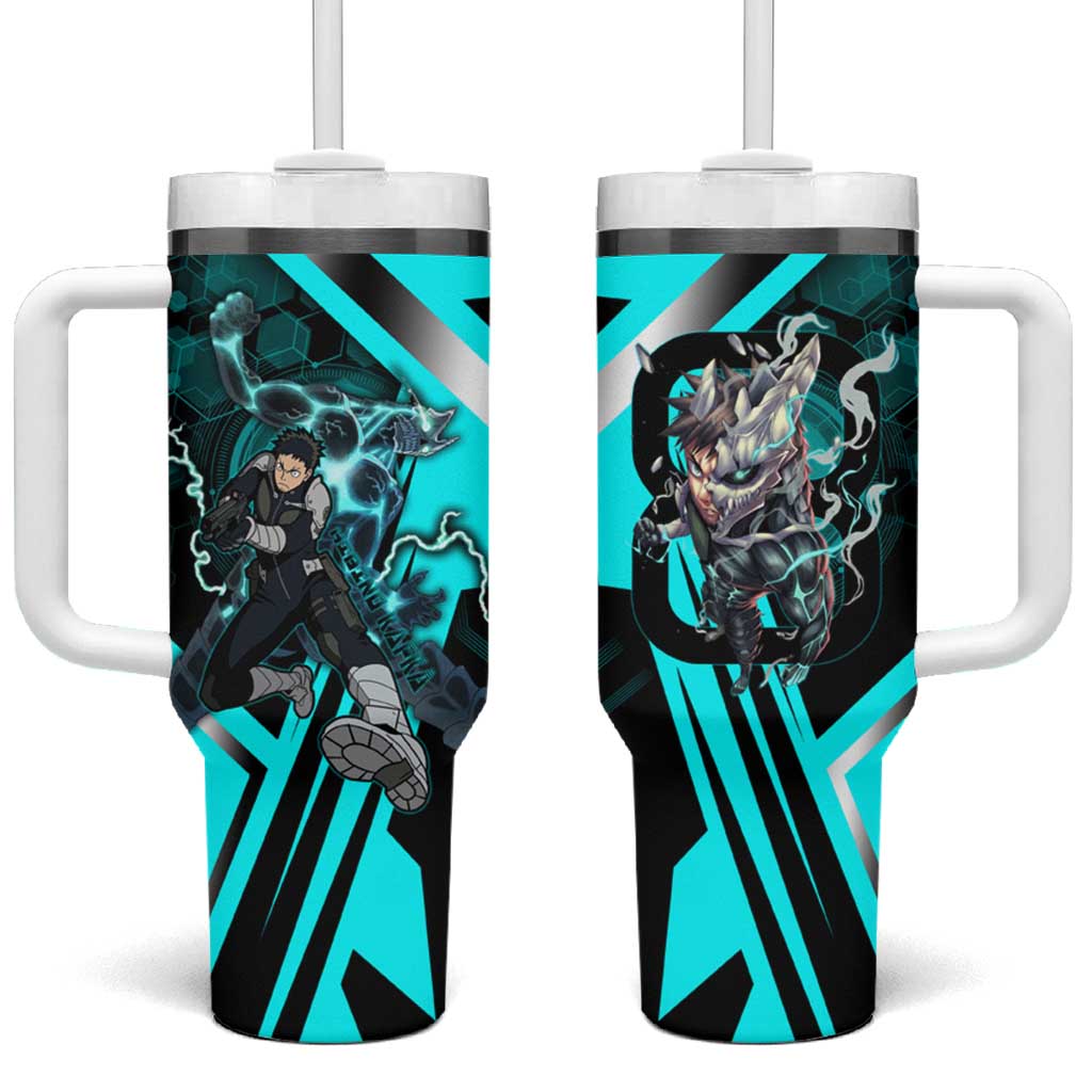Hibino Kafka Tumbler With Handle Futuristic Tech Anime Style