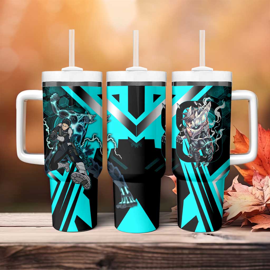 Hibino Kafka Tumbler With Handle Futuristic Tech Anime Style