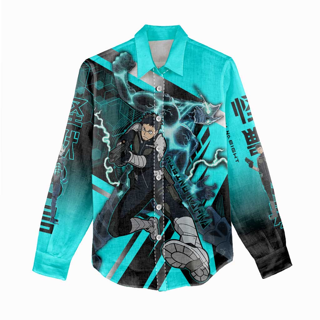 Hibino Kafka Women Casual Shirt Futuristic Tech Anime Style