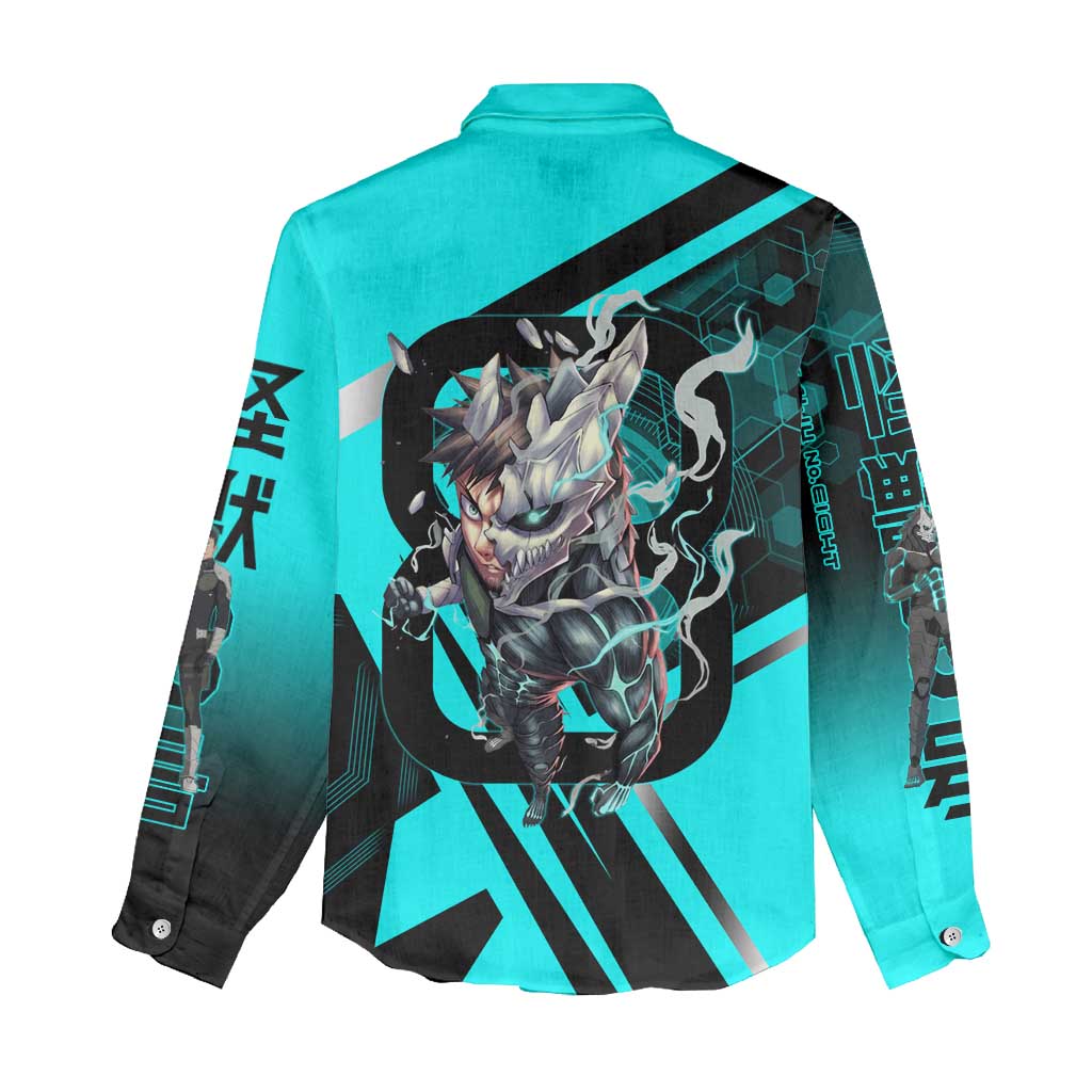 Hibino Kafka Women Casual Shirt Futuristic Tech Anime Style