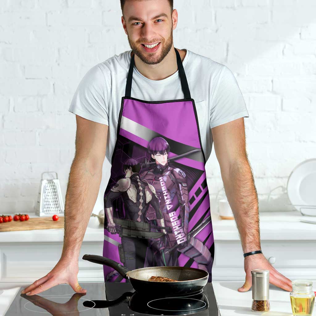 Hoshina Soshiro Apron Futuristic Tech Anime Style