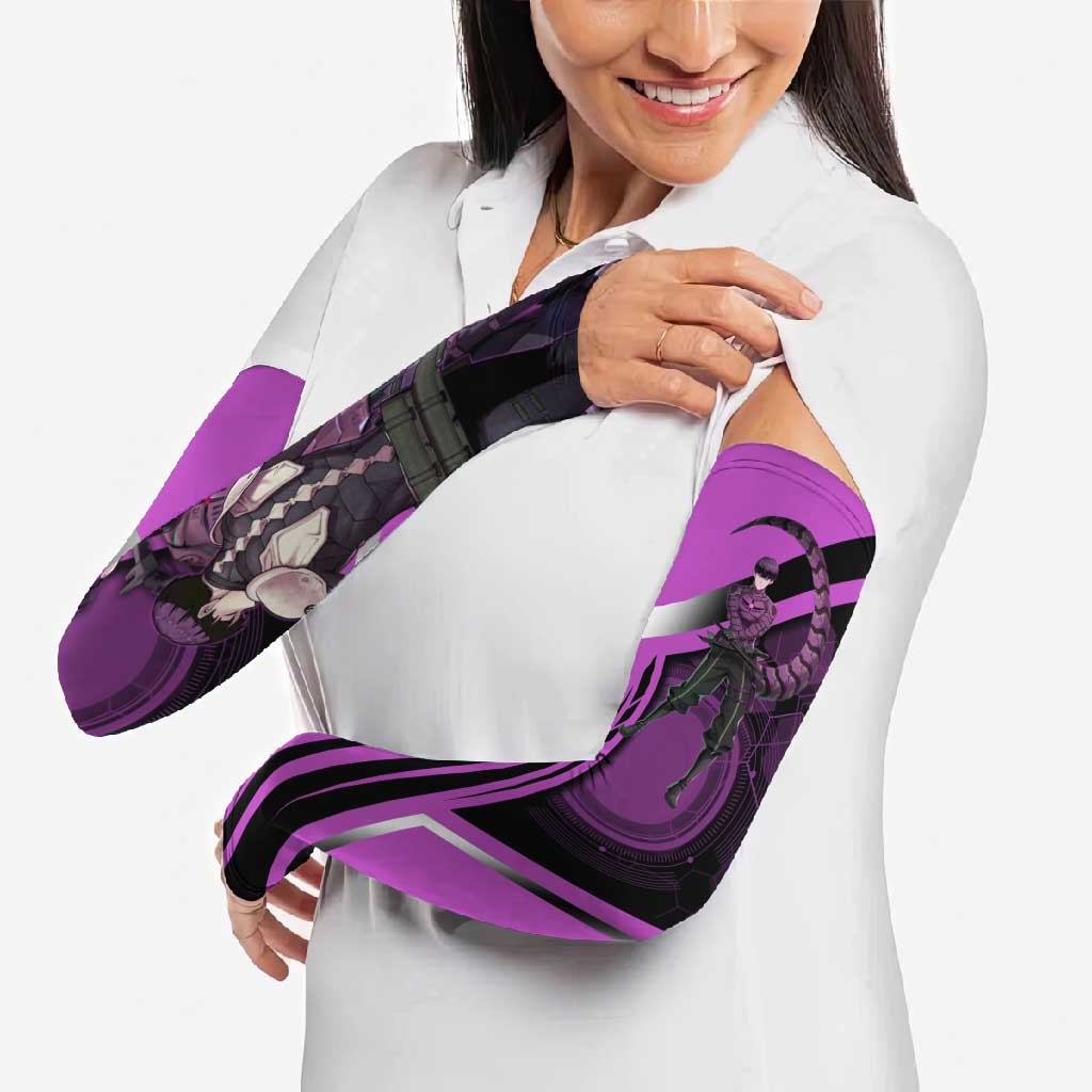 Hoshina Soshiro Arm Sleeves Futuristic Tech Anime Style