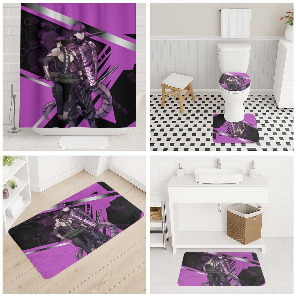 Hoshina Soshiro Bathroom Set Futuristic Tech Anime Style