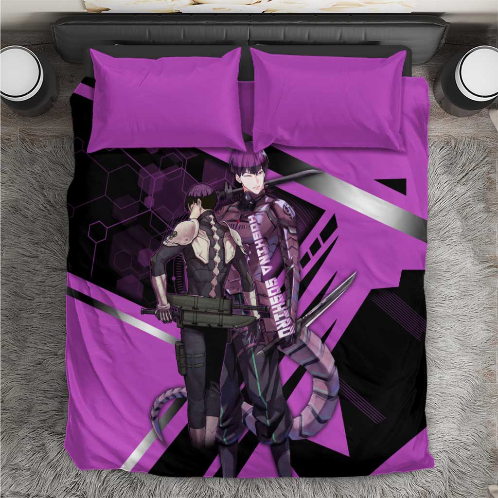 Hoshina Soshiro Bedding Set Futuristic Tech Anime Style