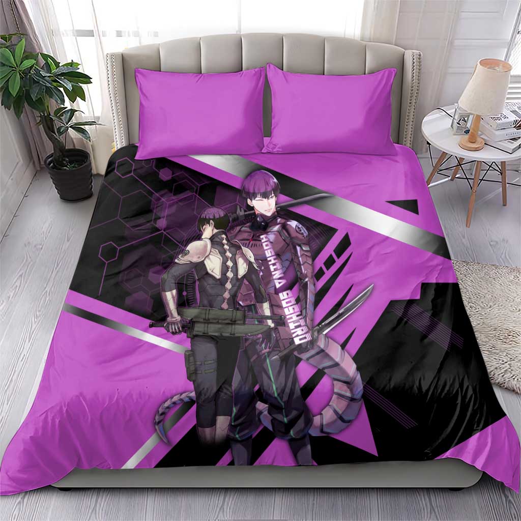 Hoshina Soshiro Bedding Set Futuristic Tech Anime Style