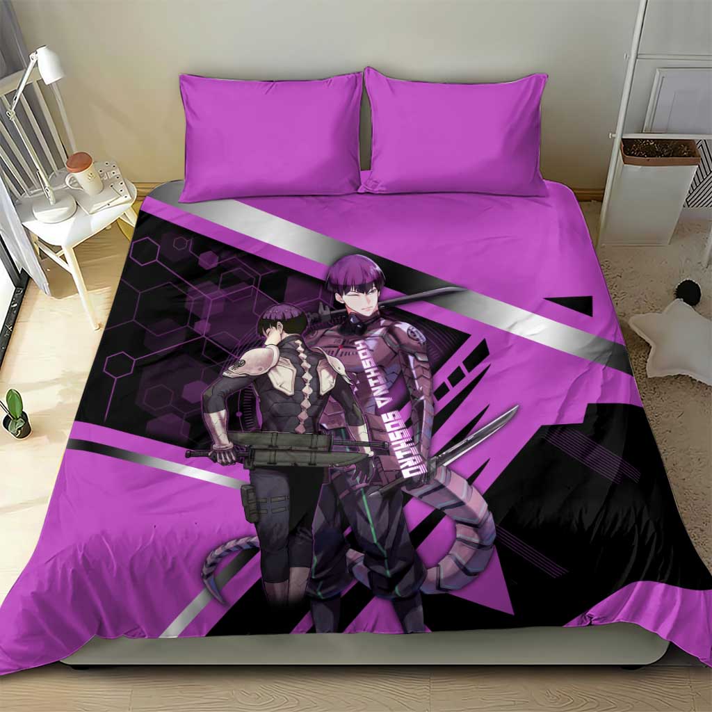 Hoshina Soshiro Bedding Set Futuristic Tech Anime Style