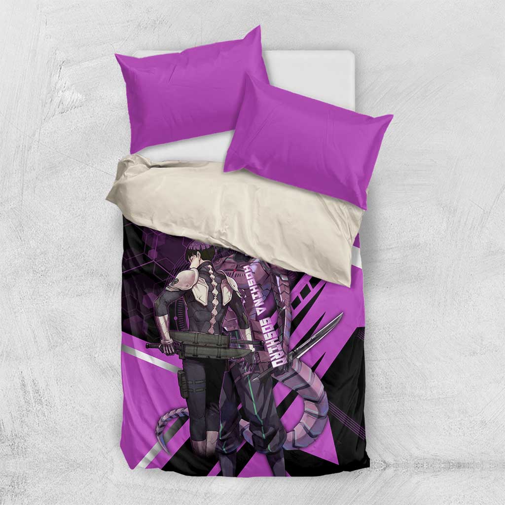 Hoshina Soshiro Bedding Set Futuristic Tech Anime Style