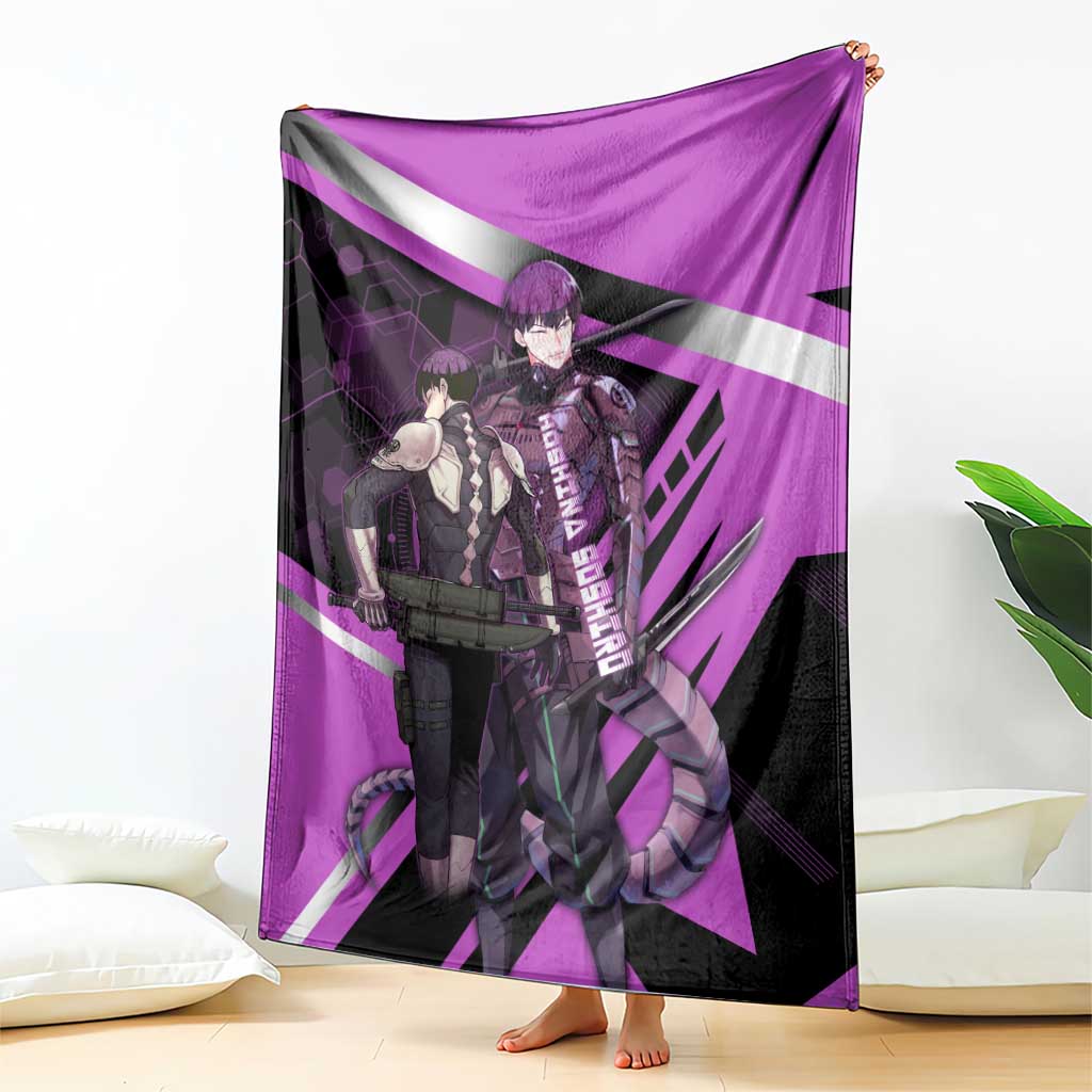 Hoshina Soshiro Blanket Futuristic Tech Anime Style