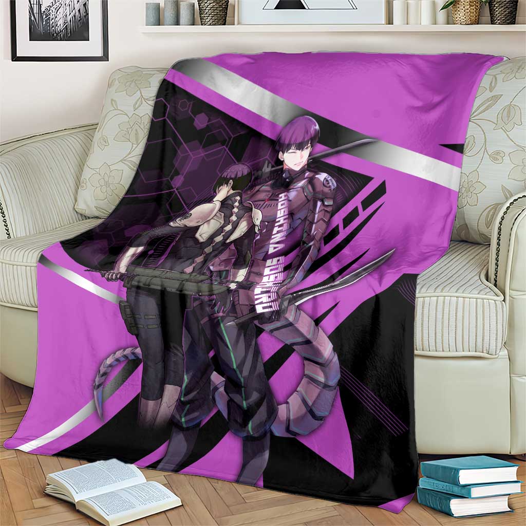 Hoshina Soshiro Blanket Futuristic Tech Anime Style