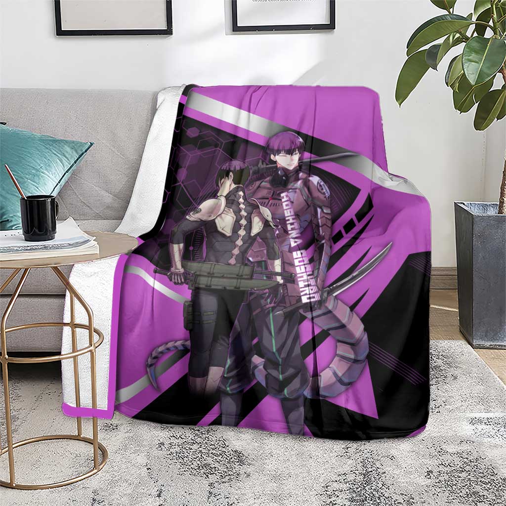 Hoshina Soshiro Blanket Futuristic Tech Anime Style