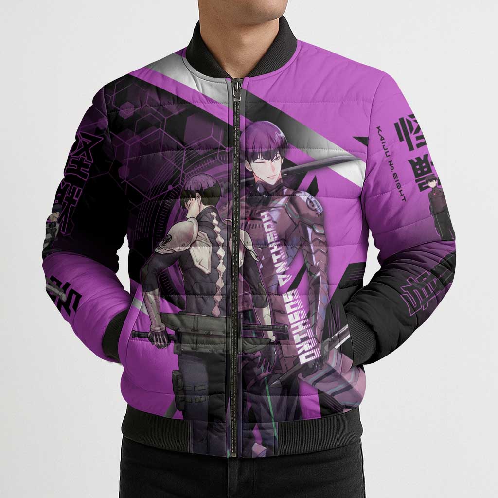 Hoshina Soshiro Bomber Puffer Jacket Futuristic Tech Anime Style