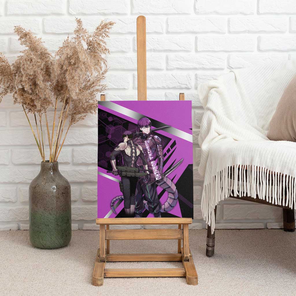 Hoshina Soshiro Canvas Wall Art Futuristic Tech Anime Style