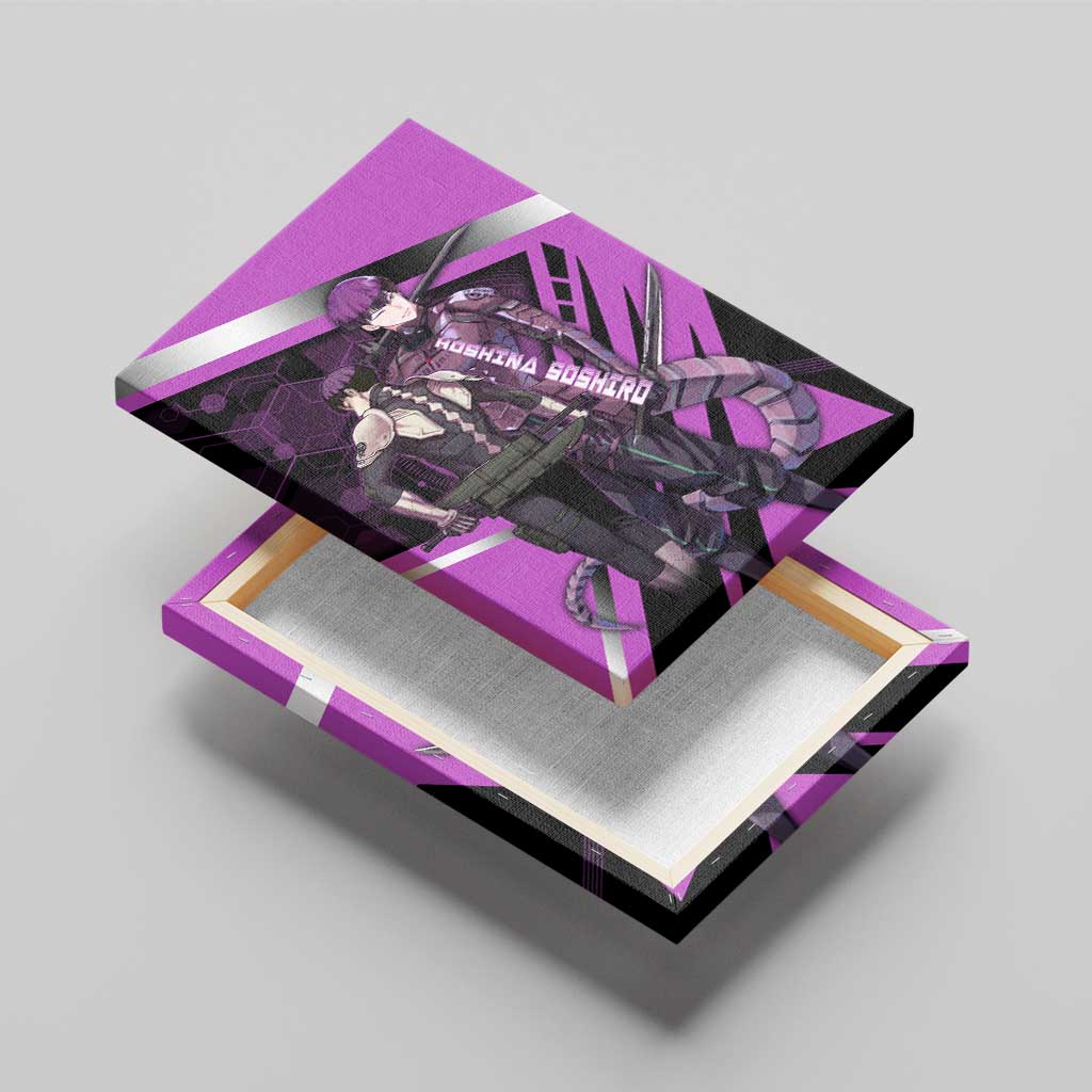 Hoshina Soshiro Canvas Wall Art Futuristic Tech Anime Style