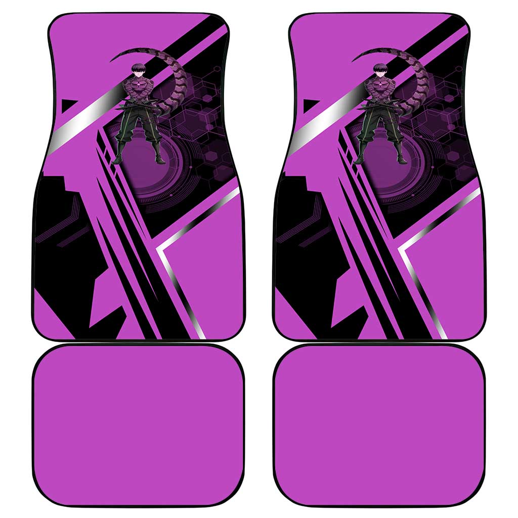 Hoshina Soshiro Car Mats Futuristic Tech Anime Style
