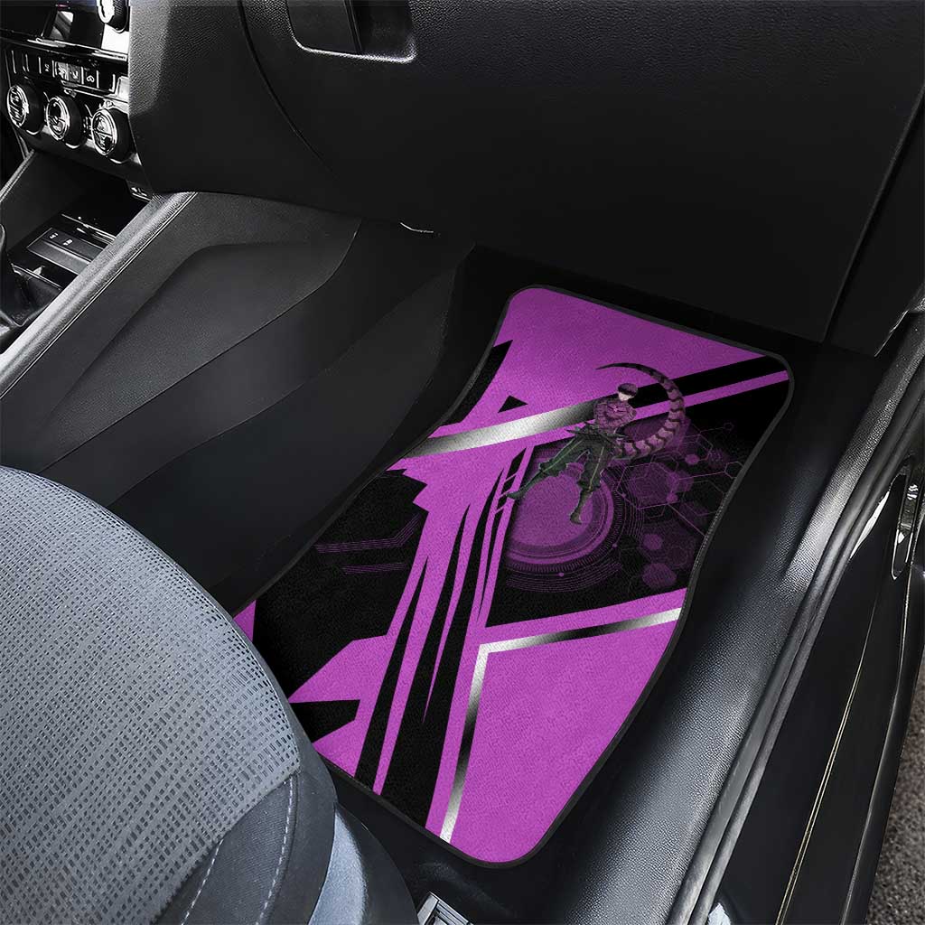 Hoshina Soshiro Car Mats Futuristic Tech Anime Style