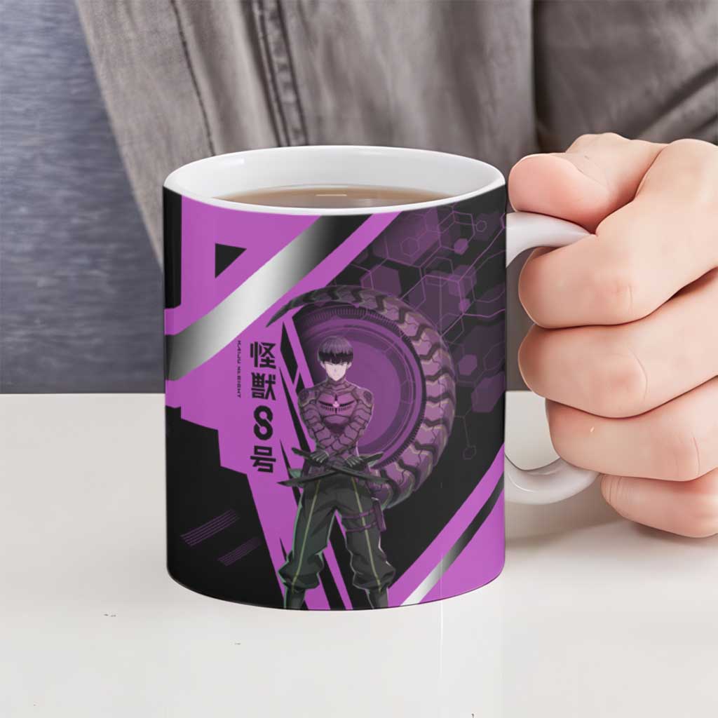 Hoshina Soshiro Ceramic Mug Futuristic Tech Anime Style